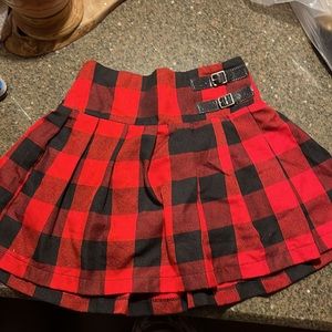 Justice, Girls, Scottish plaid skirt